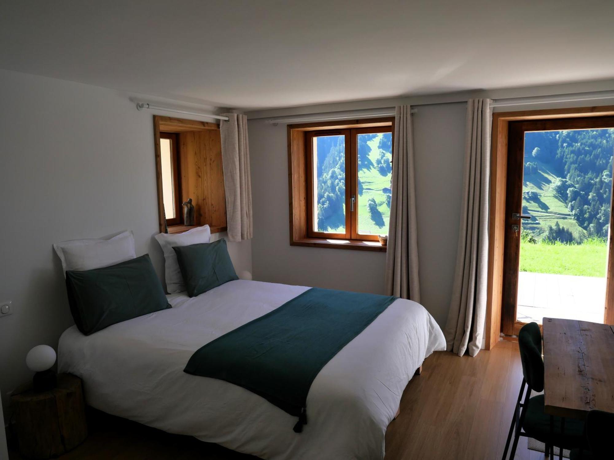 La Ferme D'Hauteluce - Chambre D'Hotes ภายนอก รูปภาพ